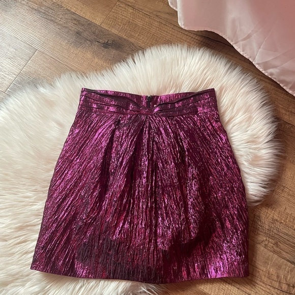 SILENCE + NOISE Purple Rain Mini Skirt - Picture 3 of 5